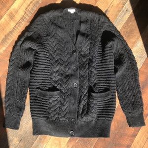 Gap black cardigan